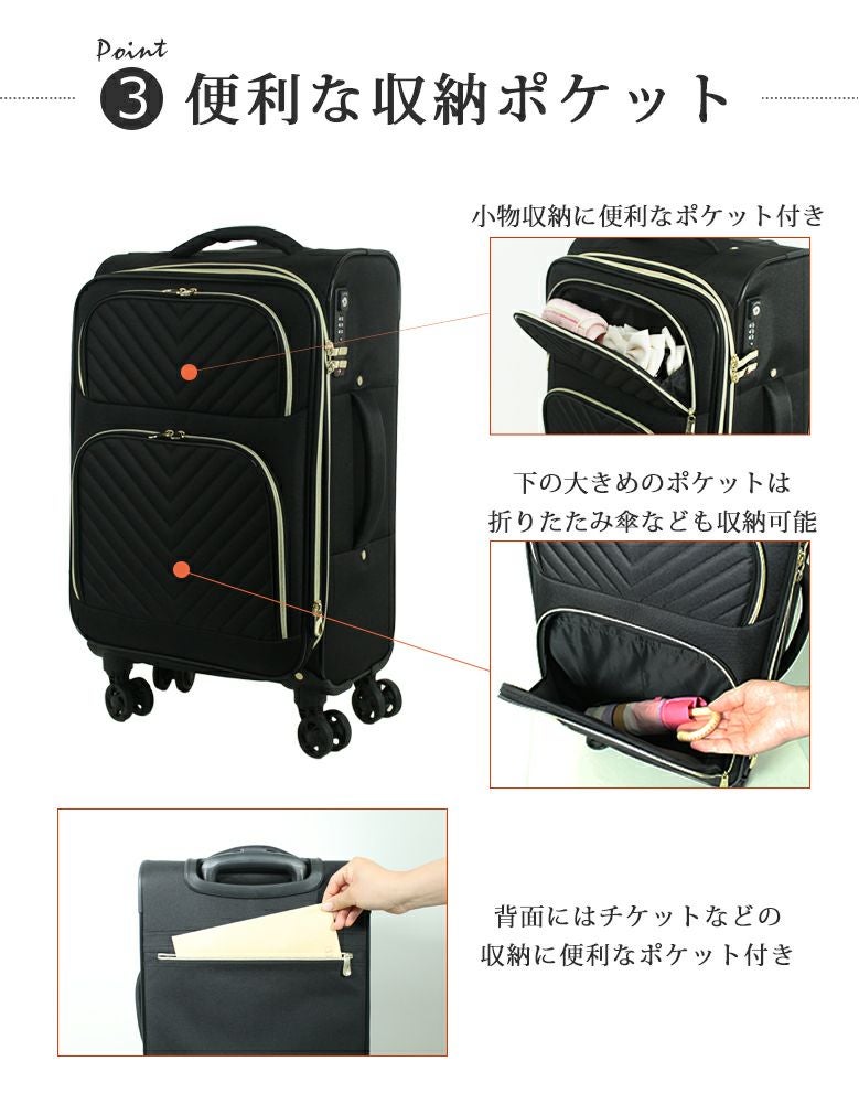 安心の3年保証付き] ソフトキャリー ソフトキャリーケース スーツ